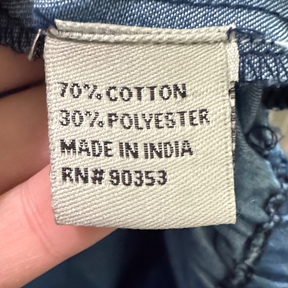 Stylish Blue Off-Shoulder Blouse - Picture 8 of 8